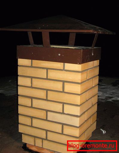 Flygarka on top of the chimney