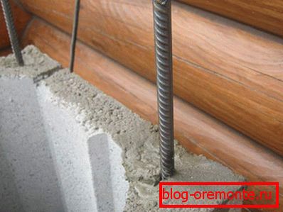 Installation of reinforcement rods