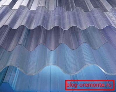 Different types of polyvinyl chloride slate