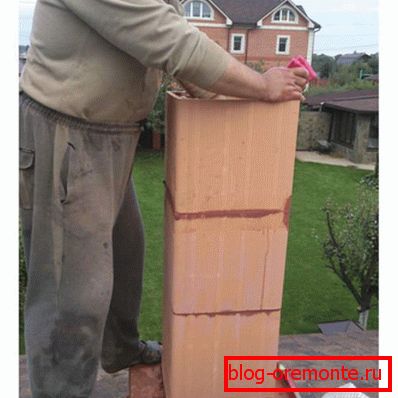 Chimney neck finish