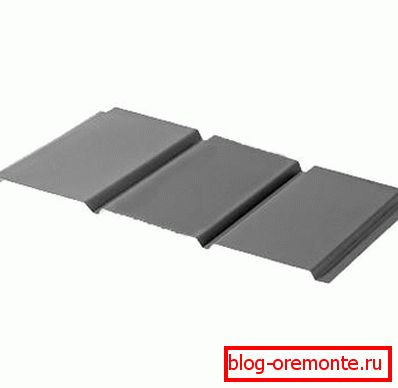 Panel without perforation for finishing Karpiz