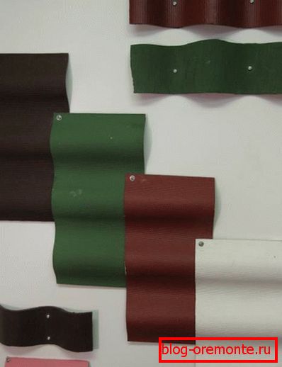 Slate covered with acrylic paint