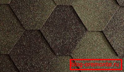 Shingle roof