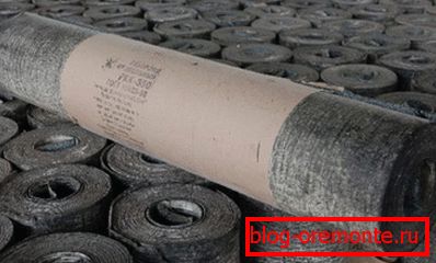 Roofing ruberoid