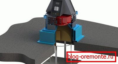 Device of active smoke removal system
