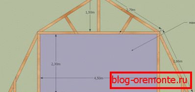 Mansard roof scheme