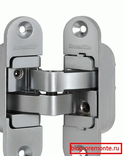 Door hinges invisible