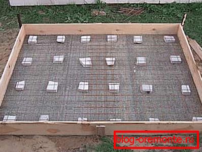 Filling and reinforcing the porch
