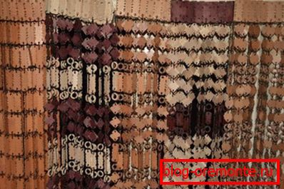 Wooden curtains