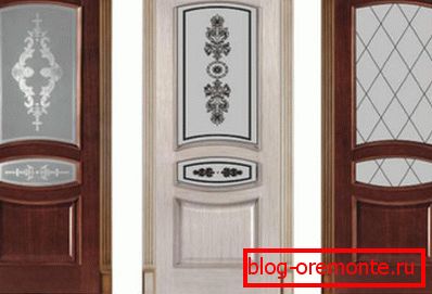 Glazing options for interior doors