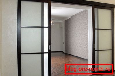 Double sliding door