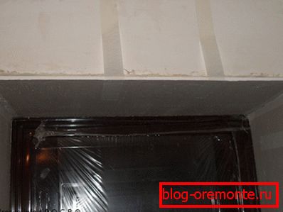 Door drywall slopes