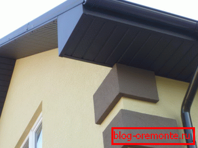 Horizontal filing with the removal to the gable