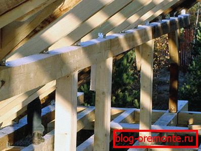 The area of ​​attic space in the roofs of different types