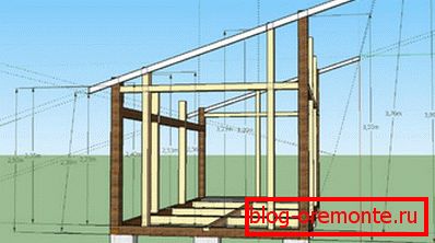Draft roof gazebo