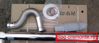 Coaxial chimney assembly kit