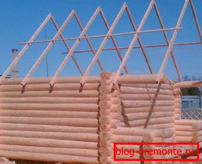 Installation of roof trusses