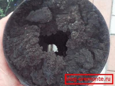 Soot chimney