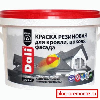 Rubber paint