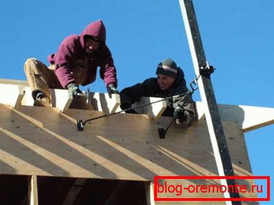 Installation of ordinary trusses