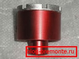 The diamond crown is the most practical and reliable and at the same time it perfectly maintains the hole diameter The diamond crown is the most practical and reliable and at the same time it perfectly maintains the hole diameter