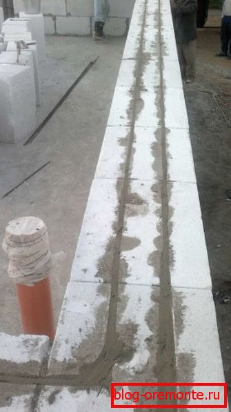 Reinforcement masonry.