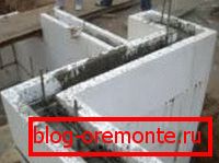 Reinforcement of porous blocks. Reinforcement of porous blocks.