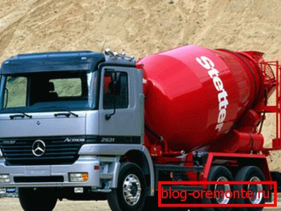 Concrete mixer Concrete mixer