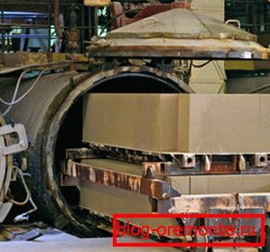 Autoclave for the production of gas silicate Autoclave for the production of gas silicate