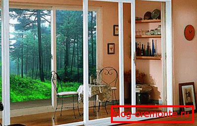 Lightweight version of the sliding door Lightweight version of the sliding door