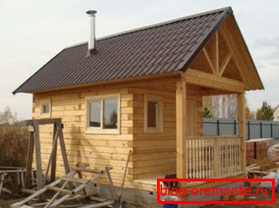 Bath from planed timber is a sufficiently economical option Bath from planed timber is a sufficiently economical option