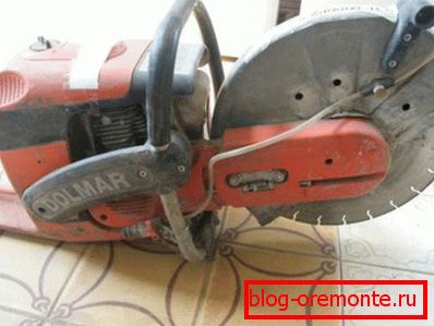 Petrol concrete cutter Petrol concrete cutter