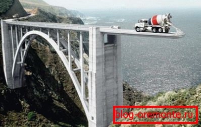 Concrete brand M400 is great for casting bridge spans Concrete brand M400 is great for casting bridge spans