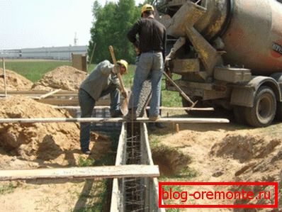 Concrete Reinforcement Trench Concrete Reinforcement Trench