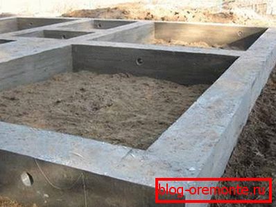 Concrete foundation Concrete foundation