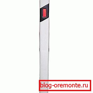 Concrete signal pole. Concrete signal pole.