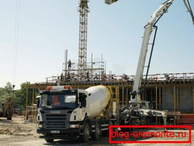 Concrete pump Concrete pump