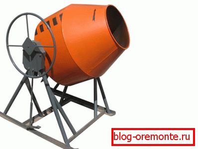 Gravity type concrete mixer Gravity type concrete mixer