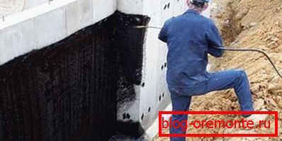 Bituminous waterproofing - practical and inexpensive Bituminous waterproofing - practical and inexpensive