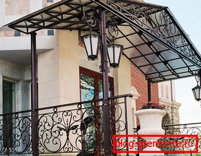 Large gable canopy