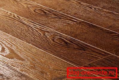 Brushed wood