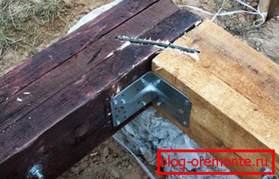 Timber for the base is better to use draft. No matter its color, structure and presence of knots Timber for the base is better to use draft. No matter its color, structure and presence of knots