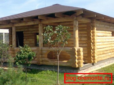 Oak timber as the main building material Oak timber as the main building material