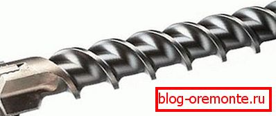 The drill for the perforator - the tool for drilling of openings in concrete The drill for the perforator - the tool for drilling of openings in concrete