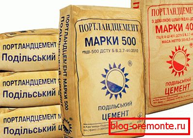 Cement of different brands