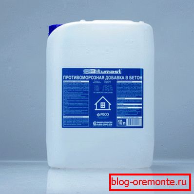 The most commonly used in the work of additives that can withstand the freezing of water in the cold The most commonly used in the work of additives that can withstand the freezing of water in the cold