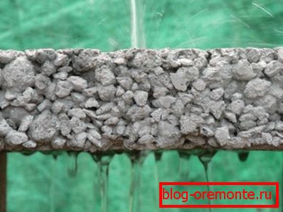 The larger the pores, the more permeable the material will be. The larger the pores, the more permeable the material will be.