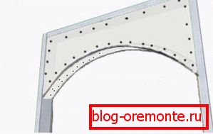 Drywall arch how can you finish the arch