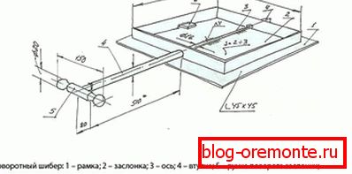 Drawing rotary damper