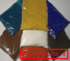 To color the product, you need to add a special pigment. To color the product, you need to add a special pigment.